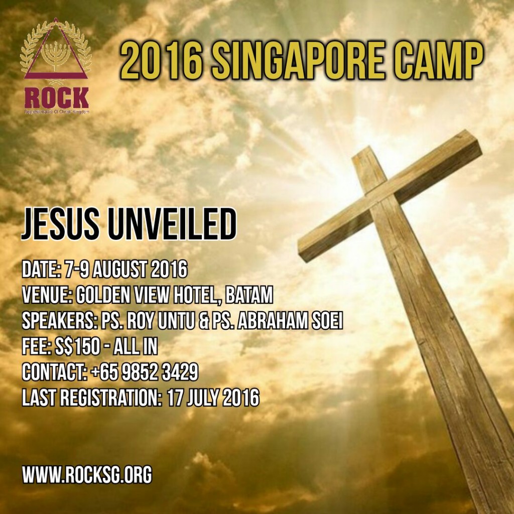 2016 ROCK Singapore Camp Jesus Unveiled